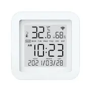 ABS Smart Thermometer Hygrometer Wi-Fi Temperature Humidity Sensor Monitor