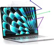 [2 Pack] Screen Protector for MacBook Air 15 inch (2023-2025, M2/M3/M4),Protective Film for MacBook Air 15 2024,Filter Anti Glare Blue Light,Anti-Fingerprint,Anti-scratch