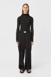 Matinee Long Sleeve Top in Black - CAMILLA AND MARC® C&M