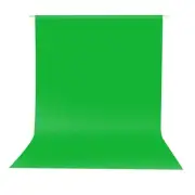 5x6.5Ft Green Screen Photo Backdrop Muslin Portrait Background for Photography