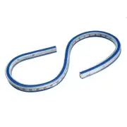 Flexible Ruler 16 Inch 40cm Curve Ruler for Engineering Drawing, Design Graphics