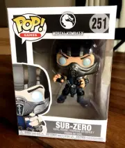 Funko POP Mortal Kombat X #251 - SUB-ZERO *** NEW ***