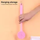 Body Scrubber Silicone Brush Handle Silicone Scrubber for Shower