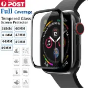 Tempered Glass Screen Protector For Apple Watch iWatch Ultra 10-1 SE 38-49MM