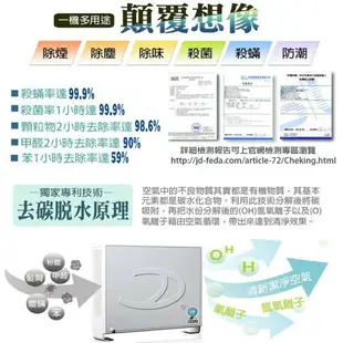 強強滾p-久道攜帶型醫院專用殺菌機/ 超省電/超輕巧 PL-S(6坪) 空氣清淨機