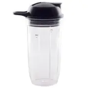 24 oz Cup and To-Go Lid Replacement Parts for NutriBullet Pro 1000 Blender