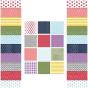 Candy Basic Theme Handmade Craft Paper Sealing Stickers Adhesive Labels Sticker
