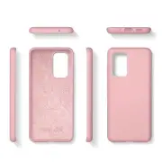 Tough on Samsung Galaxy S20 Ultra Case Liquid Silicone, Pink