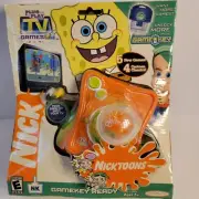 Jakks Pacific 2005 Nickelodeon Nicktoons TV Plug & Play Game SpongeBob SEALED