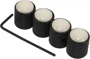 UPKOCH Adjustable Volume Control Knobs for Guitar Metal Dome Bass Knobs Tone Speed Control for Electric Guitars
