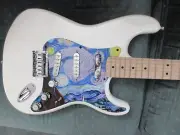 ~Cashified~ Fender Squier StratoCaster w/Van Gogh "Starry Night" Pickguard