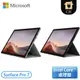 ［Microsoft 微軟］12.3吋 平板筆記型電腦 Surface Pro 7 i7-16GB-256GB (I7/16G/256/Pro) -白金色/墨黑色