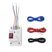 Efficient Water Pump Control Switch with Red and Green Indicator Lights