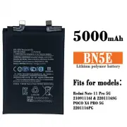 Internal Battery Xiaomi Poco X4 Pro 5G 5000mAh 100% BN5E Replacement