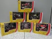 Burago Shell Ducati Motorcycles 1/18