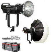 Aputure LS 300x 350W COB LED Video Lighting Kit 2700-6500K +90cm Lantern Softbox