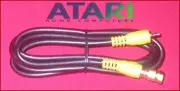 6Ft GOLD RCA Cable & GOLD RF Coax TV Adapter for Atari Computer 800XL XEGS XE