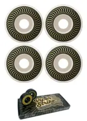 Spitfire Wheels Classics Skateboard Wheels - 50mm 99a + bearings