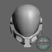 HALO EVA helmet custom head for action figures