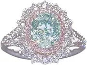 [TOZLU] LALANG Green Zircon Pink Crystal Women Finger Ring Colorful Casual Joint Ring Accessories