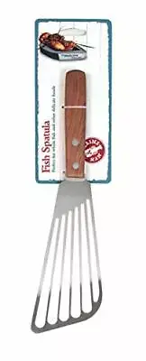 Maine Man Fish Spatula with Slotted Angled Blade 18/8 11.25-inch