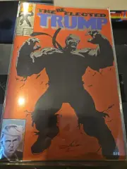 Ultra RARE 1/1 STERLING Foil Donald Trump HULK 377 Homage RED COMIC