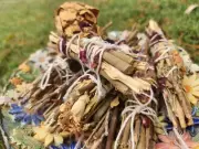 Smudgies - Rose, lavender, Rosemary, and Marigold Handcrafted smudge sticks
