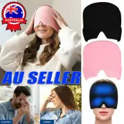Aroma Season Ice Pack Migraine Hat Hot Cold Therapy Headache Pain Relief Cap JQ