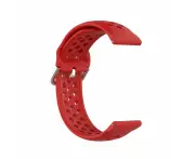 Silicone Sports Straps Compatible with the Xiaomi Amazfit GTS 3 - Red