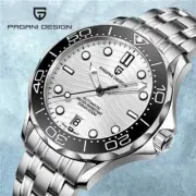 PAGANI DESIGN 1685 Sapphire Crystal 200M Stainless Steel White Dial Automatic