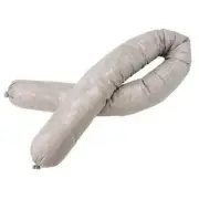 Absorbent Sock Universal Spill Cleanup 3x42in 81gal 40pk White Polypropylene