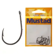 Mustad 10757SP-BN Chinu Baitholder Canal Hooks Size 6 Qty 7