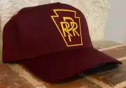 Cap / Hat - (Maroon) Pennsylvania Railroad (PRR) #22362 - NEW