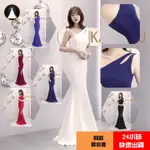 【HTM】婚宴晚禮服晚禮服女亮片禮服約會氣場女王婚禮性感禮服裙謝師宴宴會洋裝婚紗舞會高端晚禮服女新款洋裝拍照平時可穿禮服