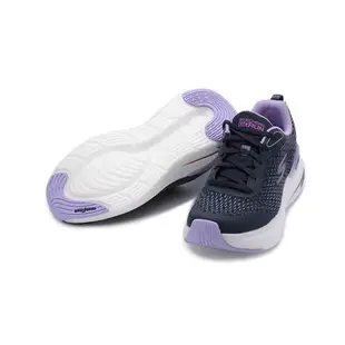 SKECHERS 慢跑系列 GORUN MAX CUSHIONING HYPER BURST 運動鞋 深藍紫 129293NVLV 女鞋