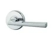 Lockwood Velocity Round Rose Dummy Assa Abloy L28 63mm VEL3/28SC Satin Chrome