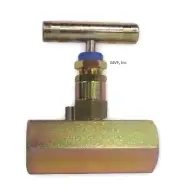 Needle Valve 3/4" FNPT 6000# PSI Steel Body Viton Seals Delrin Seats 558IN05