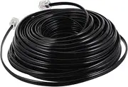 Telephone Extension Cable Cord Line for Durable Telephone Accessories Easy Installation Suitable for Fax Machines and Modems