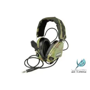 【武貨市】Z.TAC Z111 MSA Sordin Headset 第四代芯片軍規降噪耳機、抗噪耳機(CP迷彩)