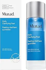 Murad Daily Clarifying Peel – Exfoliating Peel Solution – Resurfacing Retinoid/AHA/BHA Liquid - Skin-Smoothing Retinoid, Salicylic Acid & Glycolic Acid Peel for Face