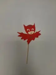 PJ Mask Owlette Cupcake Toppers! CUTE!