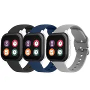 3 Pack Bands Compatible with Gizmo Watch Band Replacement for Kids Soft Silic...