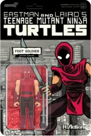 Super7 - Teenage Mutant Ninja Turtles - ReAction Figures Wv11 - Foot Soldier (Co