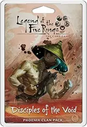 Fantasy Flight Games Current Edition Legend of The Five Rings Lcg Disciples of The Void Phoenix Clan Pack Board Game