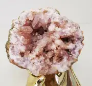 PINK AMETHYST - AUTHENTIC GEODE NATURAL CRYSTAL MINERAL ARGENTINA - 96g