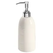 Butlers Hush 21cm Bathroom/Kitchen Sink Ceramic Soap Dispenser/Pump White
