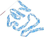 Rhythmic Gymnastics Ribbons Ribbon Rod Gymnastics Streamer Dancing Ribbon Decorative Ribbon Gymnastic Training Ribbons Dance Ribbon Child Silk Cloth Wand Portable