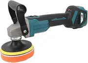 Cordless Buffer Polisher, 6 Gear Speed 18V Battery Powered Brushless Cordless Car Buffer Polisher Kit , Portable Grinding Polishing Machine Kit for Car Detailing
