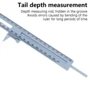 Measuring Instrument for Jewelry Diameter Thickness Measurement Vernier Calipe
