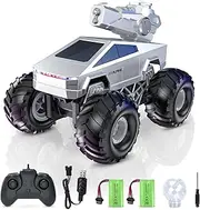 BLBAISH 4WD Waterproof Monster Truck Cybertruck Toy RC Cars for All Terrain